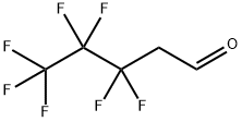 3,3,4,4,5,5,5-ヘプタフルオロペンタナール 化学構造式