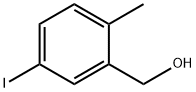 (5-iodo-2-Methylphenyl)Methanol Struktur