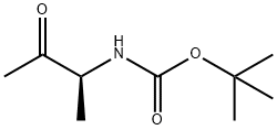 Carbamic acid, [(1S)-1-methyl-2-oxopropyl]-, 1,1-dimethylethyl ester (9CI) Structure