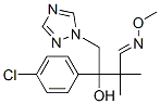 2-(4-Chlorophenyl)-4-methoxyimino-3,3-dimethyl-1-(1,2,4-triazol-1-yl)butan-2-ol|