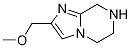 IMidazo[1,2-a]pyrazine, 5,6,7,8-tetrahydro-2-(MethoxyMethyl)- Structure