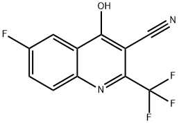 6-Fluoro-4-hydroxy-2-(trifluoromethyl)quinoline-3-carbonitrile