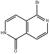 5-broMo-2,6-naphthyridin-1(2H)-one,1260663-98-6,结构式