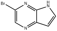 3-溴-5H-吡咯并[2,3-B]吡嗪, 1260665-49-3, 结构式