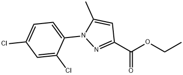 126067-40-1 1-(2,4-DICHLORO-PHENYL)-5-METHYL-1H-PYRAZOLE-3-CARBOXYLIC ACID ETHYL ESTER