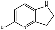 5-溴-2,3-二氢-1H-吡咯并[3,2-B]吡啶, 1260671-35-9, 结构式