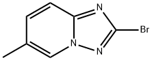 2-溴-6-甲基-[1,2,4]三唑并[1,5-A]吡啶 结构式