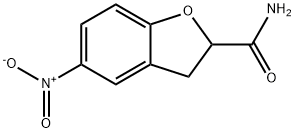 5-Nitro-2,3-dihydro-benzofuran-2-carboxylic acid aMide Struktur