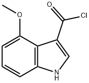 4-Methoxy-1H-indole-3-carbonyl chloride|4-甲氧基-1H-吲哚-3-甲酰氯