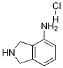 2,3-二氢-1H-异吲哚-4-胺盐酸盐 结构式
