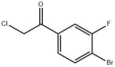 1-(4-Bromo-3-fluorophenyl)-2-chloroethanone, 99%|1-(4-溴-3-氟苯基)-2-氯乙酮