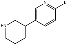 2-broMo-5-(piperidin-3-yl)pyridine,1260873-88-8,结构式