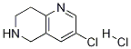 3-chloro-5,6,7,8-tetrahydro-1,6-naphthyridine hydrochloride