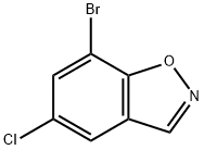 1,2-Benzisoxazole, 7-broMo-5-chloro- Structure