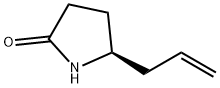 2-Pyrrolidinone,5-(2-propenyl)-,(5S)-(9CI) 结构式