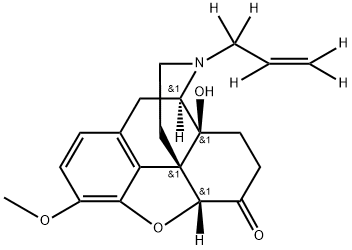Naloxone-d5 3-Methyl Ether, 1261082-21-6, 结构式