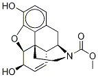 N-Methoxycarbonyl Normorphine 结构式