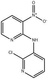 N-(2-chloropyridin-3-yl)-N-(3-nitropyridin-2-yl)amine Struktur