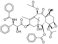 Paclitaxel-d5 (Benzoyloxy) 化学構造式