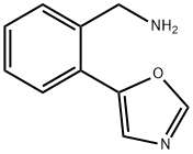 2-(5-噁唑基)苄胺 结构式