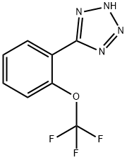 5-[2-(TrifluoroMethoxy)phenyl]-2H-tetrazole Structure