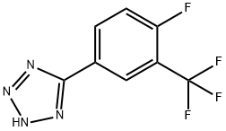 5-[4-Fluoro-3-(trifluoroMethyl)phenyl]-2H-tetrazole|5-(3-三氟甲基-4-氟苯基)-2H-四唑