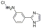 3-(2-咪唑基)苯胺盐酸盐,1261269-04-8,结构式