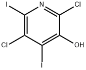 2,5-二氯-4,6-二碘吡啶-3-醇, 1261365-34-7, 结构式