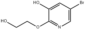 5-Bromo-2-(2-hydroxyethoxy)pyridin-3-ol 结构式