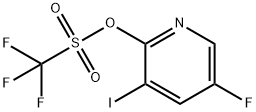 5-Fluoro-3-iodopyridin-2-yl trifluoromethanesulfonate,1261365-53-0,结构式