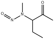 2-Pentanone, 3-(methylnitrosoamino)- (9CI) 结构式
