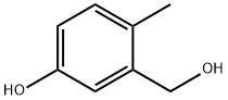 3-(hydroxyMethyl)-4-Methylphenol 化学構造式