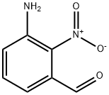 3-氨基-2-硝基苯甲醛,1261498-24-1,结构式