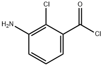 3-aMino-2-chlorobenzoyl chloride Struktur