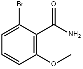 2-溴-6-甲氧基苯甲酰胺,1261581-85-4,结构式