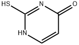 4(1H)-Pyrimidinone, 2-mercapto- (9CI),126160-72-3,结构式