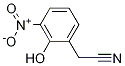 2-(2-HYDROXY-3-NITROPHENYL)ACETONITRILE 化学構造式