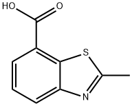 2-Methylbenzothiazole-7-Carboxylic Acid Struktur