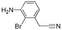 3-AMINO-2-BROMOPHENYLACETONITRILE 结构式