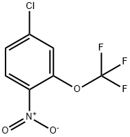 4-氯-2-三氟甲氧基硝基苯 结构式