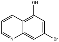 7-broMoquinolin-5-ol Struktur