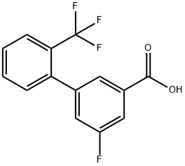 1261741-41-6 5-Fluoro-3-(2-trifluoromethylphenyl)benzoic acid