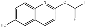 2-(二氟甲氧基)喹啉-6-醇,1261745-73-6,结构式