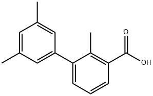 3-(3,5-DiMethylphenyl)-2-Methylbenzoic acid Structure