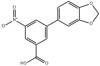 1261894-05-6 3-(3,4-Methylenedioxyphenyl)-5-nitrobenzoic acid