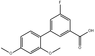 5-Fluoro-2',4'-diMethoxy-[1,1'-biphenyl]-3-carboxylic acid price.
