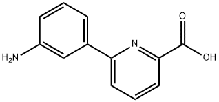 6-(3-氨基苯基)吡啶甲酸,1261925-21-6,结构式