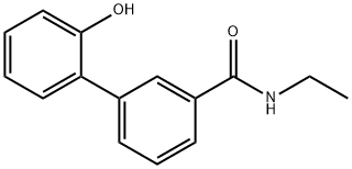 2-[3-(N-EthylaMinocarbonyl)phenyl]phenol 结构式