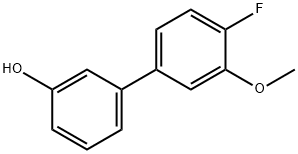 4'-Fluoro-3'-Methoxy-[1,1'-biphenyl]-3-ol Structure