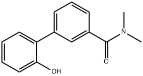 2-[3-(N,N-DiMethylaMinocarbonyl)phenyl]phenol,1261984-36-4,结构式